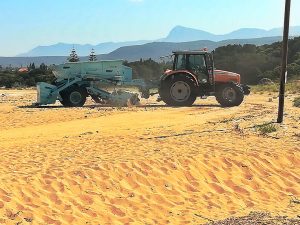 Καθαρισμοί παραλιών από την Π.Ε. Μεσσηνίας