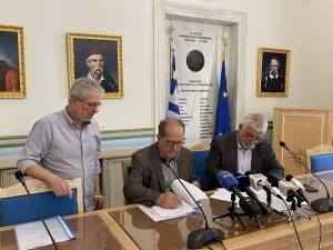 Συμβάσεις για έργα 2,2 εκ ευρώ στην Αρκαδία υπέγραψε ο περιφερειάρχης Πελοποννήσου Π. Νίκας