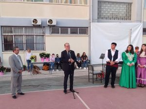 Ευχαριστίες προς τον περιφερειάρχη Πελοποννήσου Π. Νίκα από το 4ο Γυμνάσιο Κορίνθου