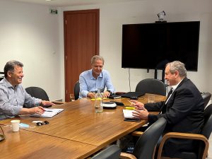 Συνάντηση του αντιπεριφερειάρχη Πρωτογενούς Τομέα με τον πρόεδρο του ΕΛΓΟ Δήμητρα