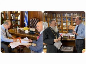 Συμβάσεις έργων στην Κορινθία υπέγραψε ο περιφερειάρχης Πελοποννήσου Π. Νίκας
