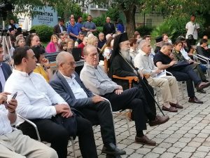 Ο περιφερειάρχης Πελοποννήσου Π. Νίκας στην Σπάρτη, σε εκδήλωση για την επέτειο της Μικρασιατικής καταστροφής