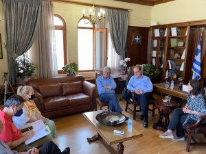 Συναντήσεις και συνεργασίες του περιφερειάρχη Πελοποννήσου Π. Νίκα στην Κορινθία