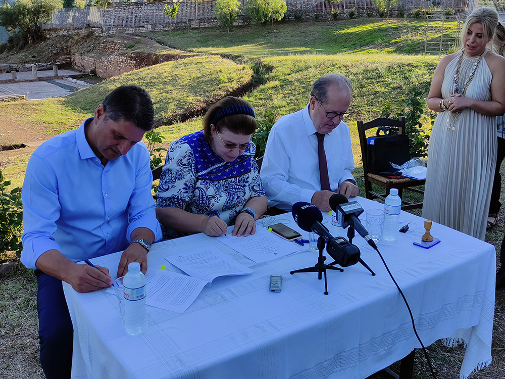 Υπογραφή προγραμματικών συμβάσεων Περιφέρειας Πελοποννήσου και υπουργείου Πολιτισμού, από Π. Νίκα και Λ. Μενδώνη σήμερα στη Μεσσηνία