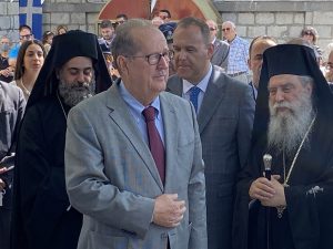 Στις εκδηλώσεις για την πολιούχο της Δημητσάνας παρέστη σήμερα ο περιφερειάρχης Πελοποννήσου Π. Νίκας – επίτιμος δημότης Γορτυνίας ο μητροπολίτης Μονεμβασίας και Σπάρτης Ευστάθιος