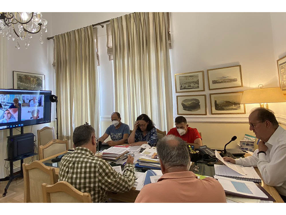 Σύσκεψη υπό τον περιφερειάρχη Πελοποννήσου Π. Νίκα για έργα ΕΣΠΑ στην Αργολίδα