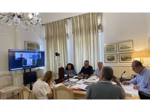 Εργα του ΠΕΠ Πελοποννήσου στη σύσκεψη που συγκάλεσε ο περιφερειάρχης Πελοποννήσου Π. Νίκας