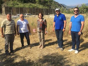 Αυτοψίες της αντιπεριφερειάρχη Κορινθίας σε αρδευτικά και οδικά έργα