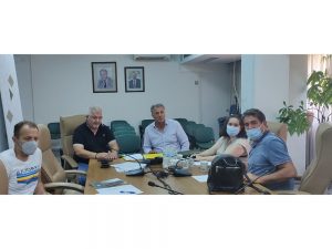 Συνάντηση του αντιπεριφερειάρχη Μεσσηνίας για τις υδατοδεξαμενές πυροπροστασίας