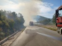 Αμεση επέμβαση σε πυρκαγιά που εκδηλώθηκε στην περιοχή Τσελεπάκου της Σιλίμνας