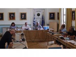 Συνεδρίαση του Δ.Σ. του Περιφερειακού Ταμείου Ανάπτυξης υπό τον περιφερειάρχη Πελοποννήσου Π. Νίκα