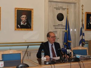 Συνέντευξη του περιφερειάρχη Πελοποννήσου Π. Νίκα στον Σκάι 100,3