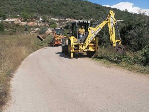Καθαρισμός από την Π.Ε. Αργολίδας στον δρόμο Πλατάνι – Σκοτεινή – Φρουσιούνα