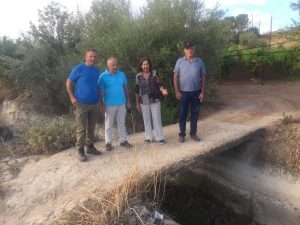 Αυτοψία σε έργα που εκτελούνται στην Π.Ε. Κορινθίας