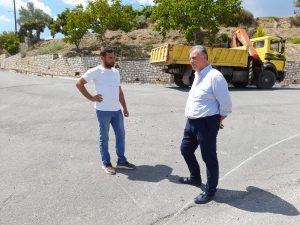Αυτοψία σε έργα της Περιφέρειας Πελοποννήσου στην Π.Ε. Μεσσηνίας