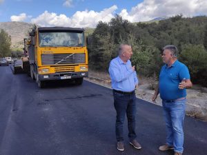 Αυτοψία στο έργο συντήρησης της ε.ο. 111 Τρίπολης – Πατρών