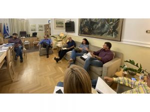Σύσκεψη για θέματα ΕΣΠΑ υπό τον περιφερειάρχη Πελοποννήσου Π. Νίκα