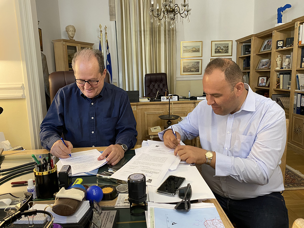 Προγραμματική σύμβαση μεταξύ Περιφέρειας Πελοποννήσου και Δήμου Γορτυνίας για την ανάπλαση του οικισμού Μαγουλιάνων