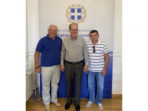 Ο περιφερειάρχης Πελοποννήσου Π. Νίκας είχε συνάντηση στην Τρίπολη με εκπροσώπους από τον Πολύλοφο Μεσσήνης