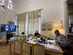 Σύσκεψη για θέματα Τουρισμού υπό τον περιφερειάρχη Πελοποννήσου Π. Νίκα