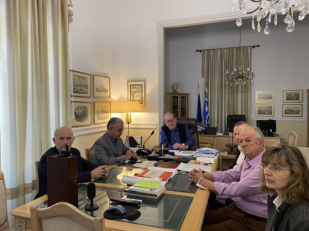 Συνεδρίαση Συντονιστικού Οργάνου Πολιτικής Προστασίας της ΠΕ Αρκαδίας
