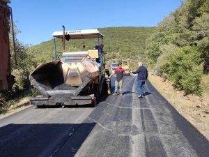 Αυτοψία σε οδικά έργα στην Γορτυνία