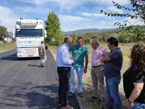 Αυτοψία σε έργα της Περιφέρειας Πελοποννήσου στην πυρόπληκτη περιοχή της Γορτυνίας