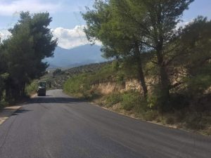 Αυτοψία σε οδικά έργα στην περιοχή του Δήμου Νεμέας