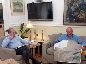 Ο αναδασμός στη Νεστάνη στη συνάντηση του περιφερειάρχη Πελοποννήσου Π. Νίκα με τον πρόεδρο της Τοπικής Κοινότητας