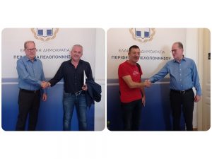 Συναντήσεις του περιφερειάρχη Πελοποννήσου Π. Νίκα με τους δημάρχους Σικυωνίων και Βέλου – Βόχας, περί τα 10 εκ ευρώ τα έργα που υλοποιεί η Περιφέρεια στους δύο δήμους