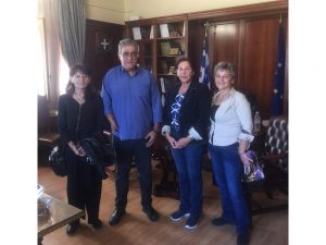 Συνάντηση με τη νέα διοίκηση του Ευθύμειου Κέντρου είχε η αντιπεριφερειάρχης Κορινθίας