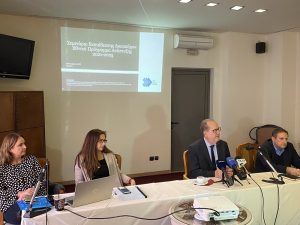 Ο περιφερειάρχης Πελοποννήσου Π. Νίκας στο σεμινάριο εκπαίδευσης των δικαιούχων του ΕΠΑ 2021 – 2025, που έγινε στην Τρίπολη