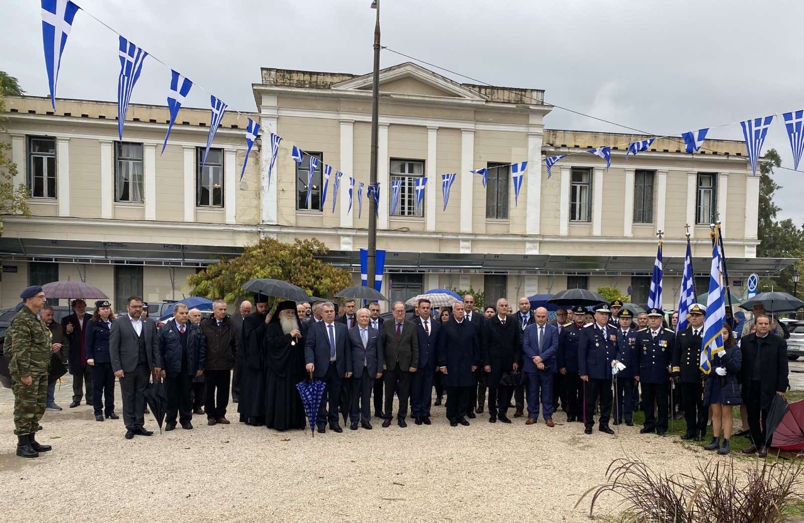 Ο περιφερειάρχης Πελοποννήσου Π. Νίκας στις εκδηλώσεις για την επέτειο απελευθέρωσης του Ναυπλίου