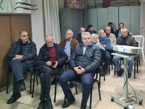 Παρουσιάστηκε στα Ιρια η μελέτη του δικτύου της Κάντιας Αργολίδας