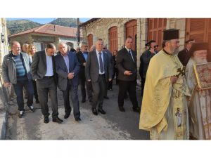 Στην λειτουργία για την γιορτή των Ταξιαρχών στα Λαγκάδια ο αντιπεριφερειάρχης Αρκαδίας
