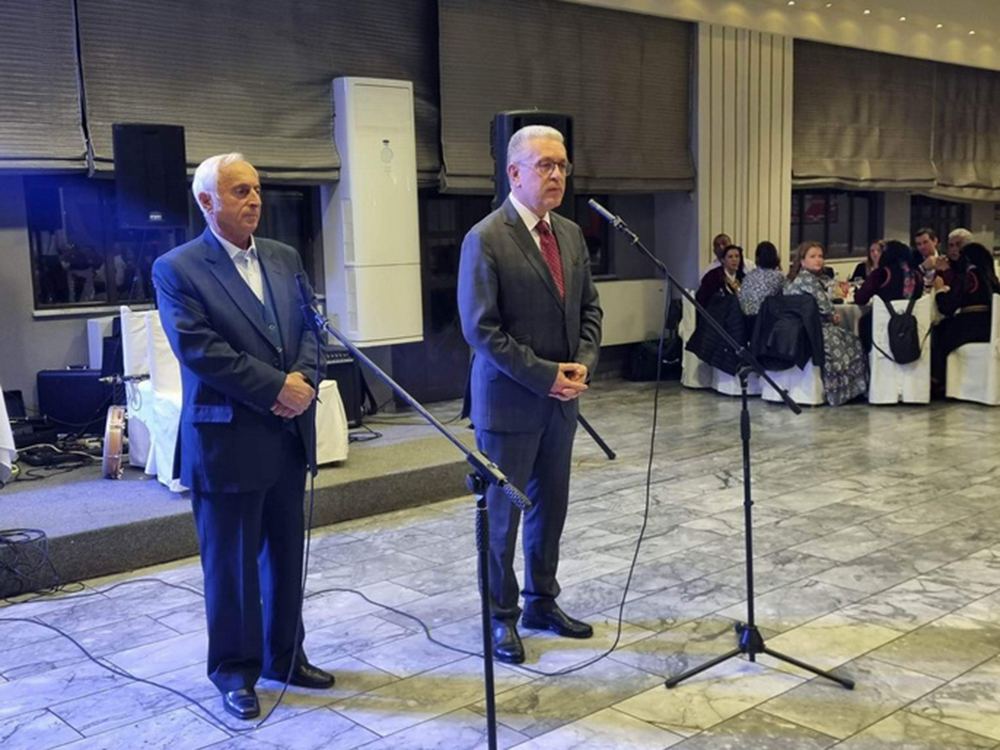 Ο Χρ. Λαμπρόπουλος στην εκδήλωση του Συλλόγου Βορειοηπειρωτών του Δήμου Τρίπολης
