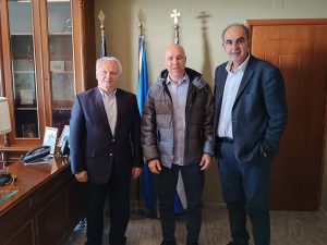 Συνάντηση στα γραφεία της Π.Ε. Αργολίδας με τον υφυπουργό Περιβάλλοντος και Ενέργειας
