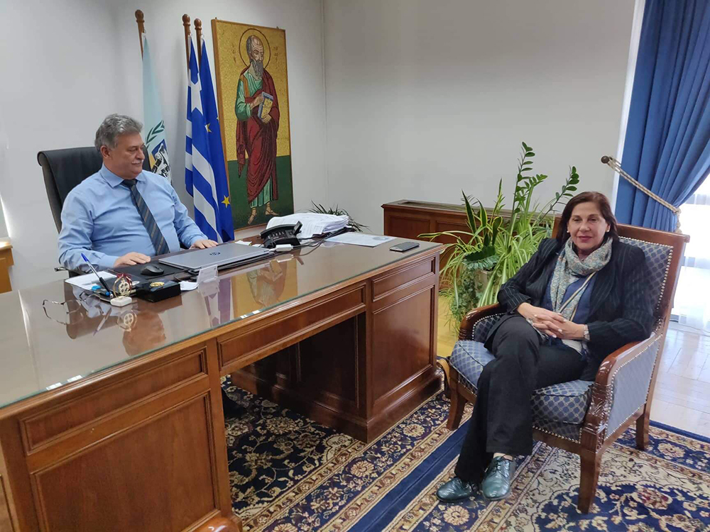 Συνάντηση για τη συνεργασία μεταξύ της Π.Ε. Κορινθίας και του Δήμου Κορινθίων