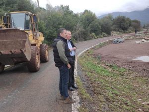 Δήλωση σχετικά με την ζημιά στο υπό εκτέλεση έργο στην περιοχή της λίμνης Λάδωνα