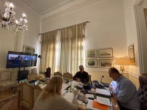 Σύσκεψη του περιφερειάρχη Πελοποννήσου Π. Νίκα με υπηρεσιακούς παράγοντες της Περιφέρειας