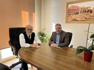 Επίσκεψη του αντιπεριφερειάρχη Υγείας και Πρόνοιας στο Νοσοκομείο Κορίνθου