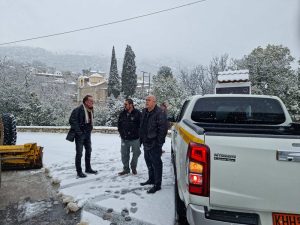 Παρεμβάσεις και εκχιονισμοί σε ορεινές περιοχές από την Π.Ε. Αργολίδας σε συνεργασία με την πρωτοβάθμια αυτοδιοίκηση