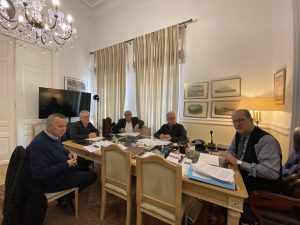 Σύσκεψη υπό τον περιφερειάρχη Πελοποννήσου Π. Νίκα για τα έργα του λιγνιτόσημου