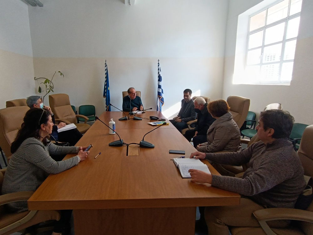 Σύσκεψη του περιφερειάρχη Πελοποννήσου Π. Νίκα με διευθυντές υπηρεσιών της Π.Ε. Μεσσηνίας