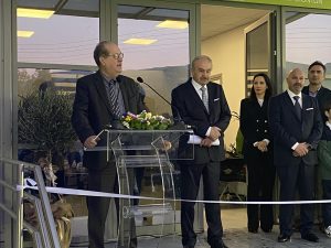 Παρουσία του περιφερειάρχη Πελοποννήσου Π. Νίκα στα εγκαίνια κάθετης αγροτικής τυποποιητικής μονάδας αγροτικών προϊόντων, στο Ασπρόχωμα του Δήμου Καλαμάτας