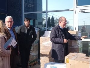 Σημαντική ανταπόκριση του λαού της Περιφέρειας Πελοποννήσου στο κάλεσμα για συγκέντρωση ειδών αρωγής προς Τουρκία και Συρία