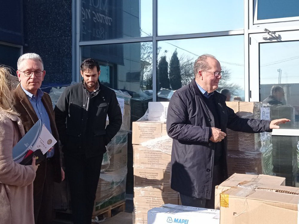 Σημαντική ανταπόκριση του λαού της Περιφέρειας Πελοποννήσου στο κάλεσμα για συγκέντρωση ειδών αρωγής προς Τουρκία και Συρία