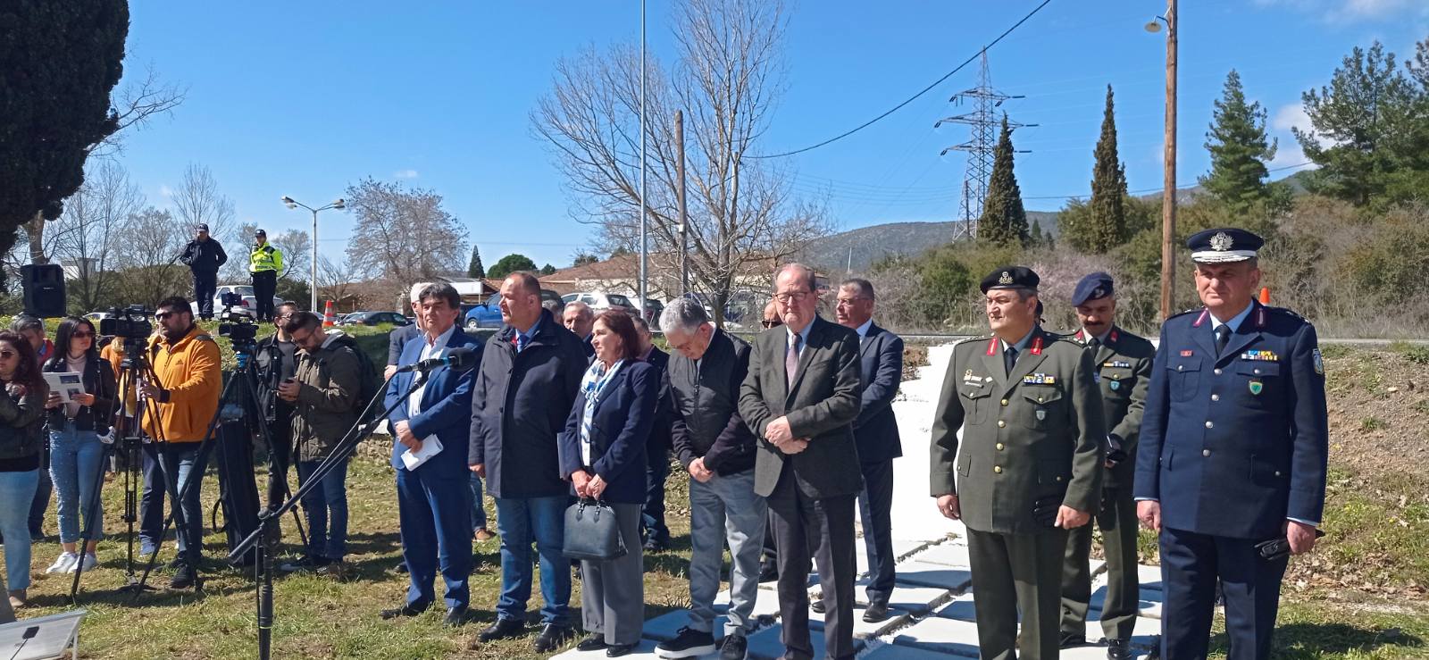Εκδήλωση στο μνημείο της Γράνας, ολοκληρώθηκε η παρέμβαση της Περιφέρειας Πελοποννήσου σε μνημεία, ηρώα και προτομές στις 5 Π.Ε.