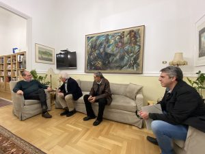 Ο περιφερειάρχης Πελοποννήσου Π. Νίκας συναντήθηκε με εκπροσώπους του Πολιτιστικού Συλλόγου Βρεσθένων