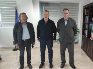 Συνάντηση στην Π.Ε. Αρκαδίας με τους προέδρους Σίταινας και Αγίου Ανδρέα